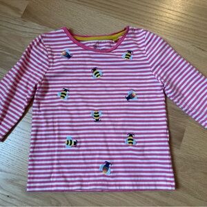 Mini Boden bee tee 3/4